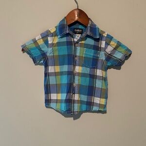 OshKosh B'gosh Multicolor Plaid Button Down Shirt